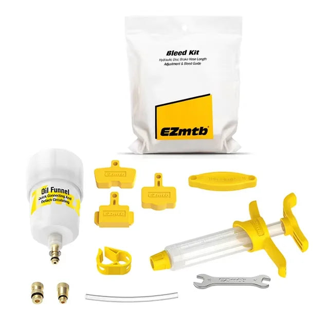 RIDERACE Hydraulic Disc Brake Oil Bleed Kit Tools for SHIMANO SRAM Avid MAGURA MTB Bike Repair Tool Professional Ezmtb 2022