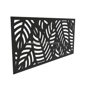 YL METAL Laser Cut Decorative Steel Privacy Panel Metal Fencing Hanging Room Divider Partitions Panel Screen