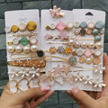 Wholesale Various Styles Hair Accessories Korean Hair Styles Fashion Pearls Heart Hair Clip Set for Women Girls