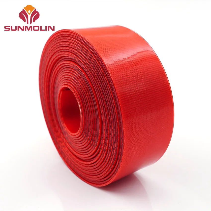 Custom Red Glossy Outdoor TPU Coated Webbing Easy to Clean Waterproof with 25 mm Width