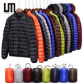 OEM Hot Selling Cheap Wholesale Autumn Winter Men Clothing Hooded Lightweight Coat Windproof Jacket