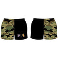 Men's Printed Quick Dry Two Tone Hot Camo Active Bulk Rugby Shorts Sublimated Drawstring Polyester Breathable Summer Plus Size