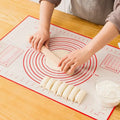 Extra Thick Silicone Pastry Mat Non-Stick Baking & Fondant Mat Oven Liner for Baking & Pastry Tools