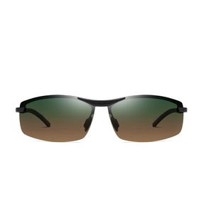 New Hot Selling Travel Fishing Polarization Color Change Sunglasses Unisex Men Women Square Sunglasses