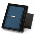 Custom Business Office Set Notebook A5 Notepad Diary Factory Logo Imprinted Perfect Meeting Souvenir Gift Box Made PU Leather