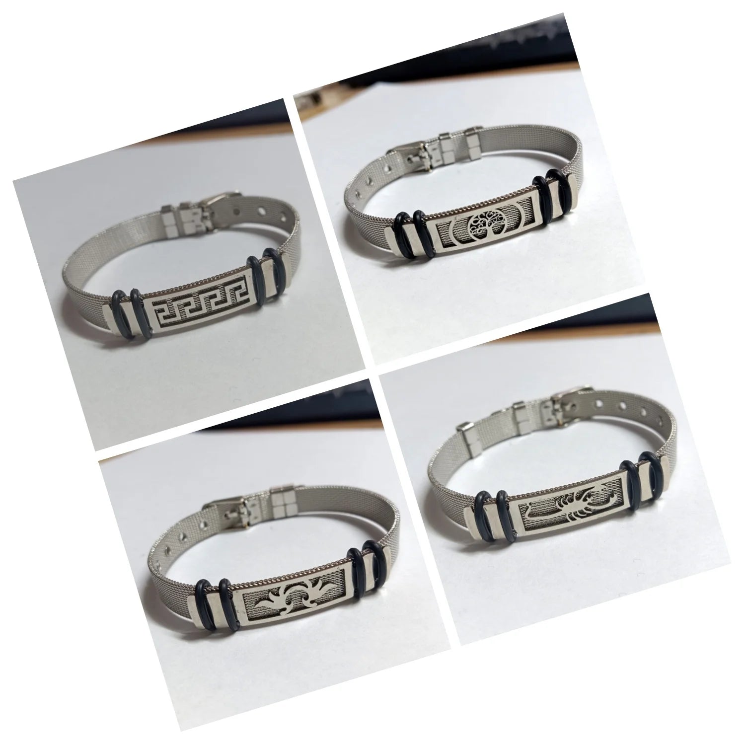 DAIHE Fashion Personalized Creative Scorpion Bracelet Fashion Sports Stainless Steel Silicone Bracelet