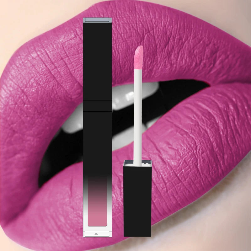 Best Selling Private Label Vegan Long Lasting Waterproof Matte Lipquid Lipgloss Matte Liquid Lipstick