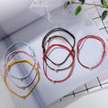 Gold Heart Friendship Bracelets Adjustable Handmade Colorful String Braided Rope Cord Bracelet for Women Men