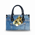 New Personalized Sublimation Blank Tote Bag With Zipper and Pocket Bags Leather Fashion Designer Handbags for Women