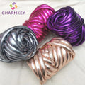 Wholesale 2025 New Metallic texture Iceland yarn chunky chenille yarn handmade DIY woven bag