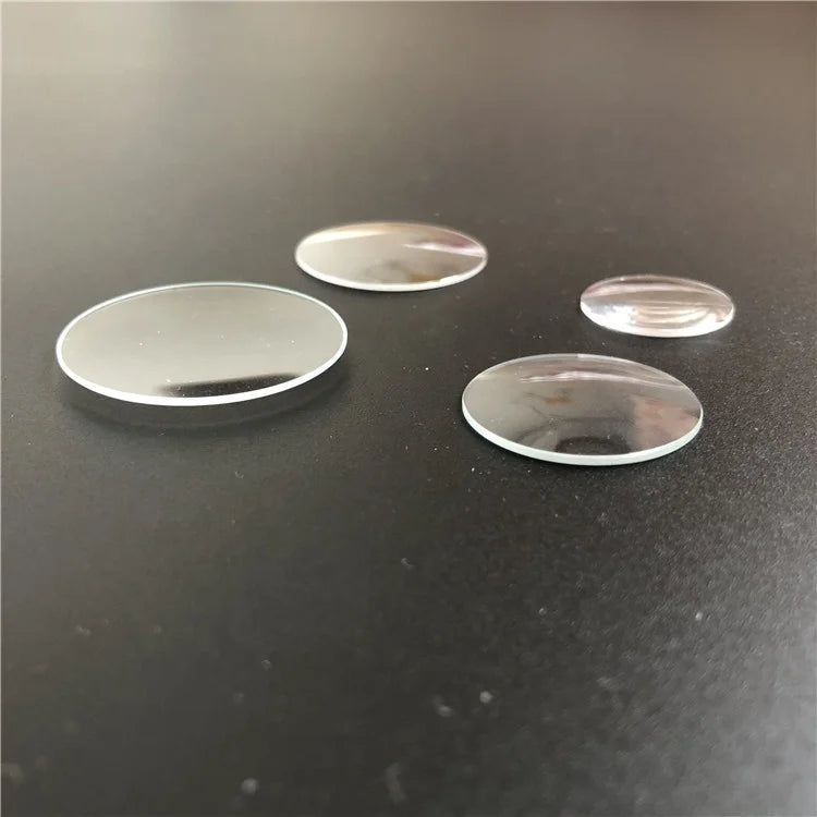 Double Dome Lenses Watch Sapphire Quartz Optical Plano Convex Magnifying Glass Achromatic Lens
