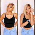 Ombe 1b613 Bob Glueless Wigs Human Hair For Black Women Brazilian Hair Bob Wig Short Pixie Cut 100% Human Hair Wigs