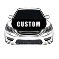 Promotional Product Patriotic Yellow DTOM Cover for Car Hood Cover 120x160cm Custom Don't Tread on Me Hood Flag