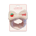 JIRIS Wholesale Cartoon Cute Strawberry Face Wash Headband Korean Makeup Face Wash Headband Korean Bow Plush Hairband