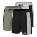 Basketball Training Sweat Men's Elastic Waist Solid Shorts Summer Casual Workout Outdoor Fitness Athletic Running Gym Breathable