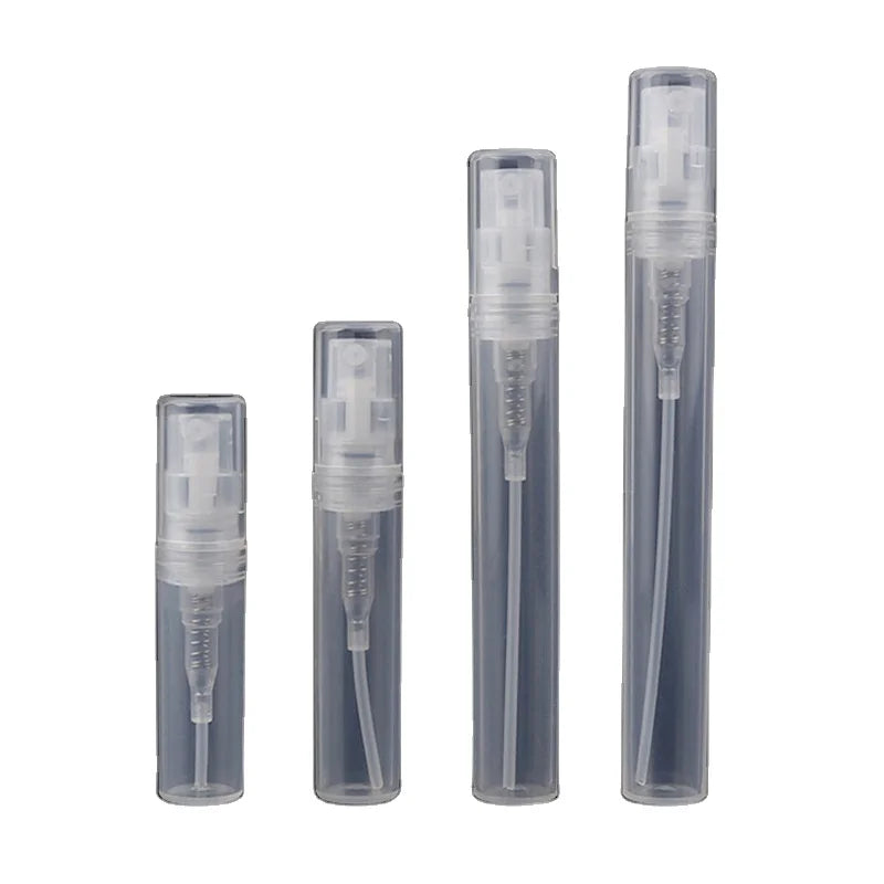 MUB Factory Wholesale Pocket Mini 2ml 3ml Portable Empty Plastic Perfume Spray Bottle