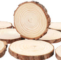 3.9 Inches Unfinished Natural Wood Slices Craft Wood Kit Circles Crafts Christmas Ornaments Rustic Wedding Decoration