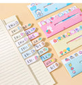 120 Pieces Page Markers Stickers Pads Index Tabs Cute Animal Tabs Colored Sticky Notes for Page Marker Bookmarks