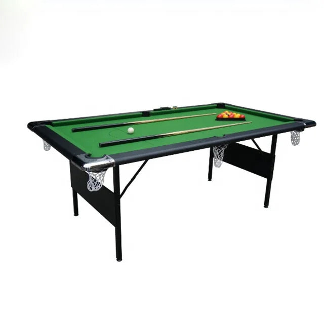 Hot Sell 7FT No Assembly Foldable Leg Adult Easy Storage Billiard Sport Snooker Pool Tables
