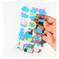 3D Hologram Holographic Stickers Brand Promotion Glitter Shiny Customized Printing Custom Sticker Adhesive Sticker Gift & Craft