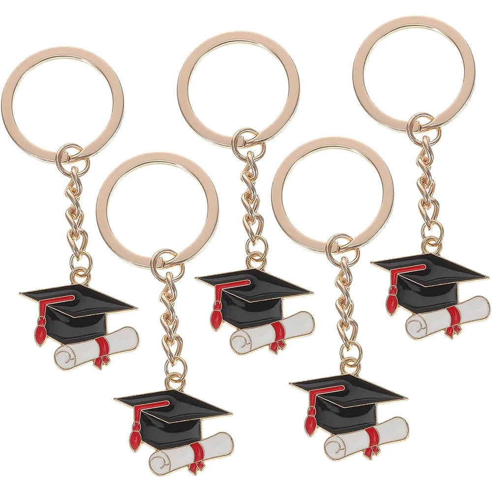 Factory Customized Metal Key Chain for Student Graduation-Personalized Inspirational Design