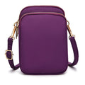 Single Shoulder Bag Mini Phone Bag Oxford Lady Handbag Purse Crossbody Messenger Bag for Women