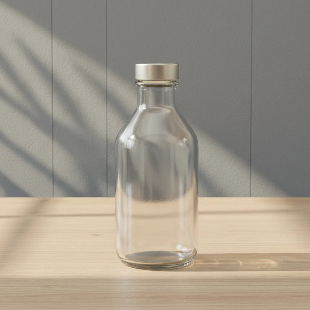 38mm 45mm 53mm PP Non Spill Screw Cap Food Grade Plastic Chrome Matte Silver for Bottles