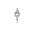 Pearl Mounts Zircon & Diamond Option Ice Out Pendant Necklace Jewelry Gold Color