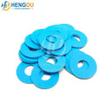 32x13x1mm Sky Blue Rubber Sucker for Offset Printing Machine Parts