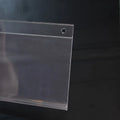 Supermarket PVC Swing Data Strip Plastic Hanging Block Price Display Label Holder of Supermarket