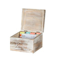 Customized Wooden Recipes Box Packaging Wooden Box Restaurant Cookbook Storage Box