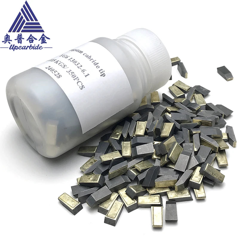 Grade YG6 5.0*10.5*3.0mm Tungsten Carbide Saw Tips