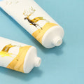 Custom 15ml 30ml 50ml 100ml 200ml 300ml Soft Squeeze Tube with Flip Cap Gold Foil Stamping Container Empty Lotion Eye Hand Cream