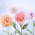 Wholesale Automatic  Decorative Products for Valentine's Day Wedding Background Decoration Colorful Artificial Giant Flowers