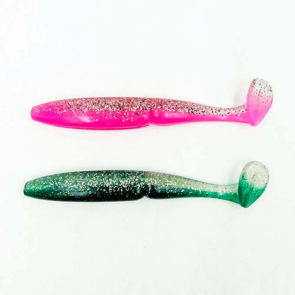 Alpha Factory Price 110mm Paddle Tail Soft Fishing Bait Soft Plastic Fishing Lures