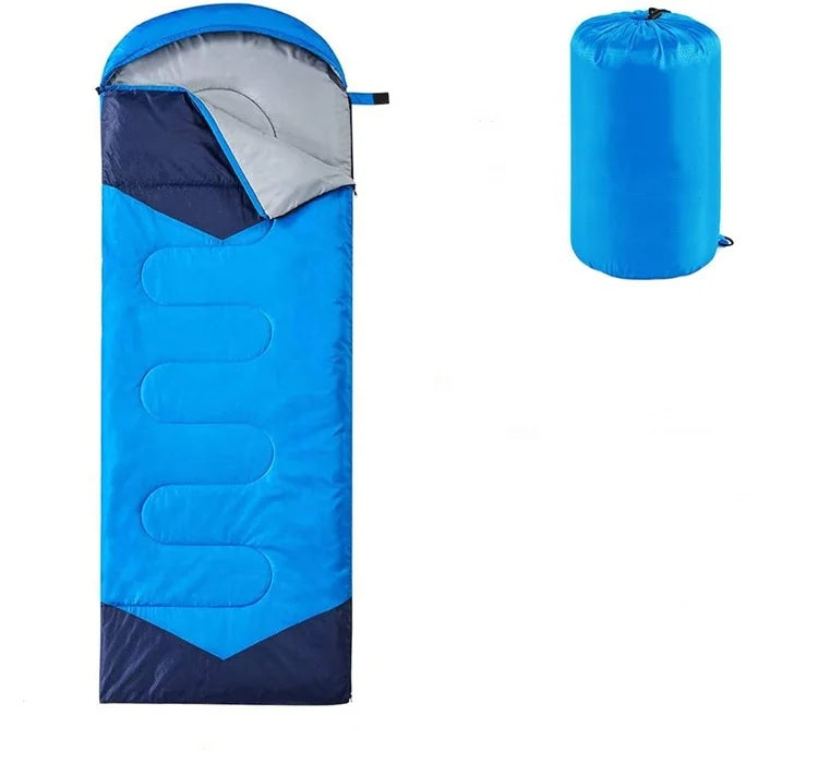 Woqi 3 Season Compact Portable Lightweight Pongee Waterproof Sleeping Bag for Camping