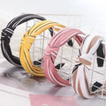 New Coming Fashion Simple Women Cross Knot Headband Hot Selling Elastic Hair Band Versatile Ladies Hair Accessories