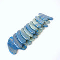 Huiying Guasha Scrape Therapy Natural Lapis Luzil Stone Tool Healing Stone Scrapping Plate Board Heart Shape