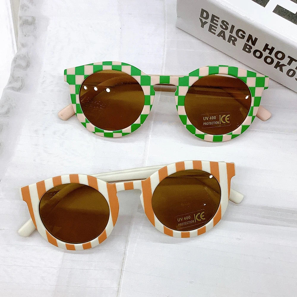JS221 Cheap promotional colorful frame kids retro sunglasses children