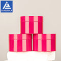 Sunripack Customized 2024 Red PET Packaging 100ml/150ml/200ml Plastic Cosmetic Bottle with Lids for Eye Cream & Shampoo