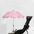Adjustable Sunshade for Baby Stroller Chair Wheelchair UV Protection Blue Pink Camping Umbrella Sun Umbrella Clamp for Stroller