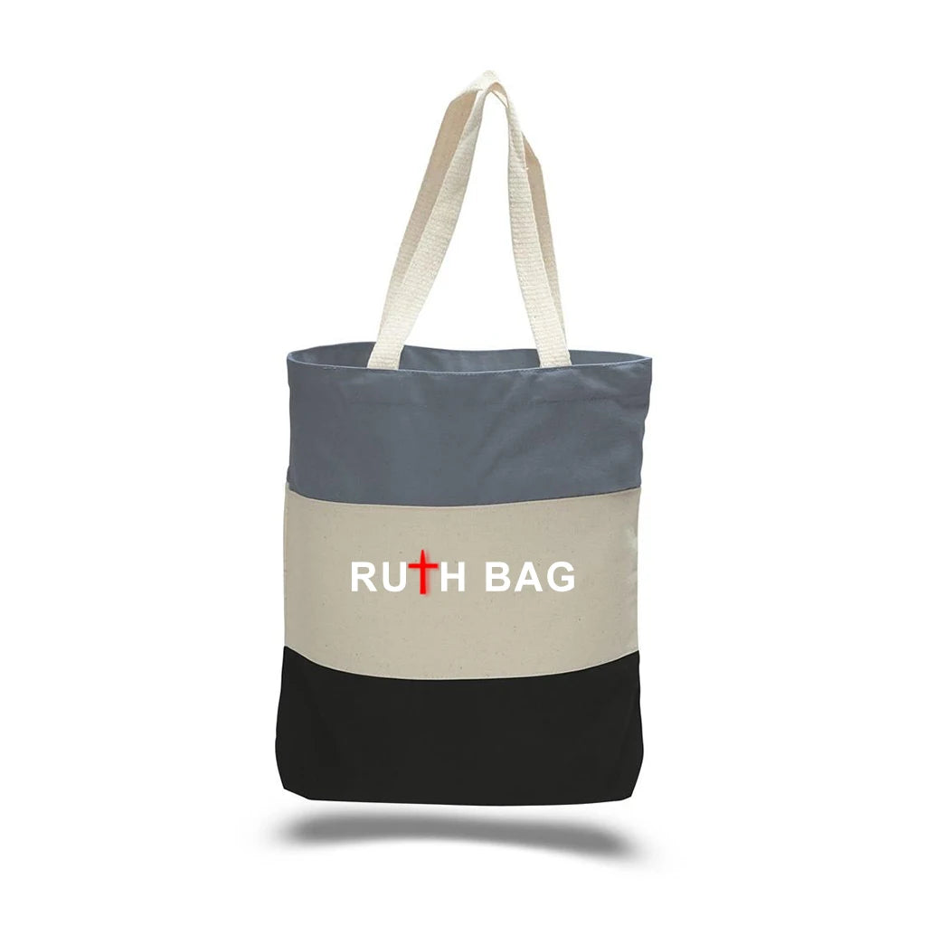 Customized Eco-Friendly Big Capacity Natural Cotton Canvas Shopping Tote Bag with Unique Letter Pattern Design