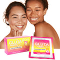 Private Label Gluta Prime Whitening Body Care Set Vitamin B3 Deep Cleansing Soap Powder for Spot Removing and Rejuvenating Skin