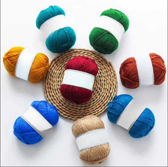 Charmkey Factory Directly Supply Crochet Yarn 100% Acrylic Yarn for Baby Knitting Sweater Yarn