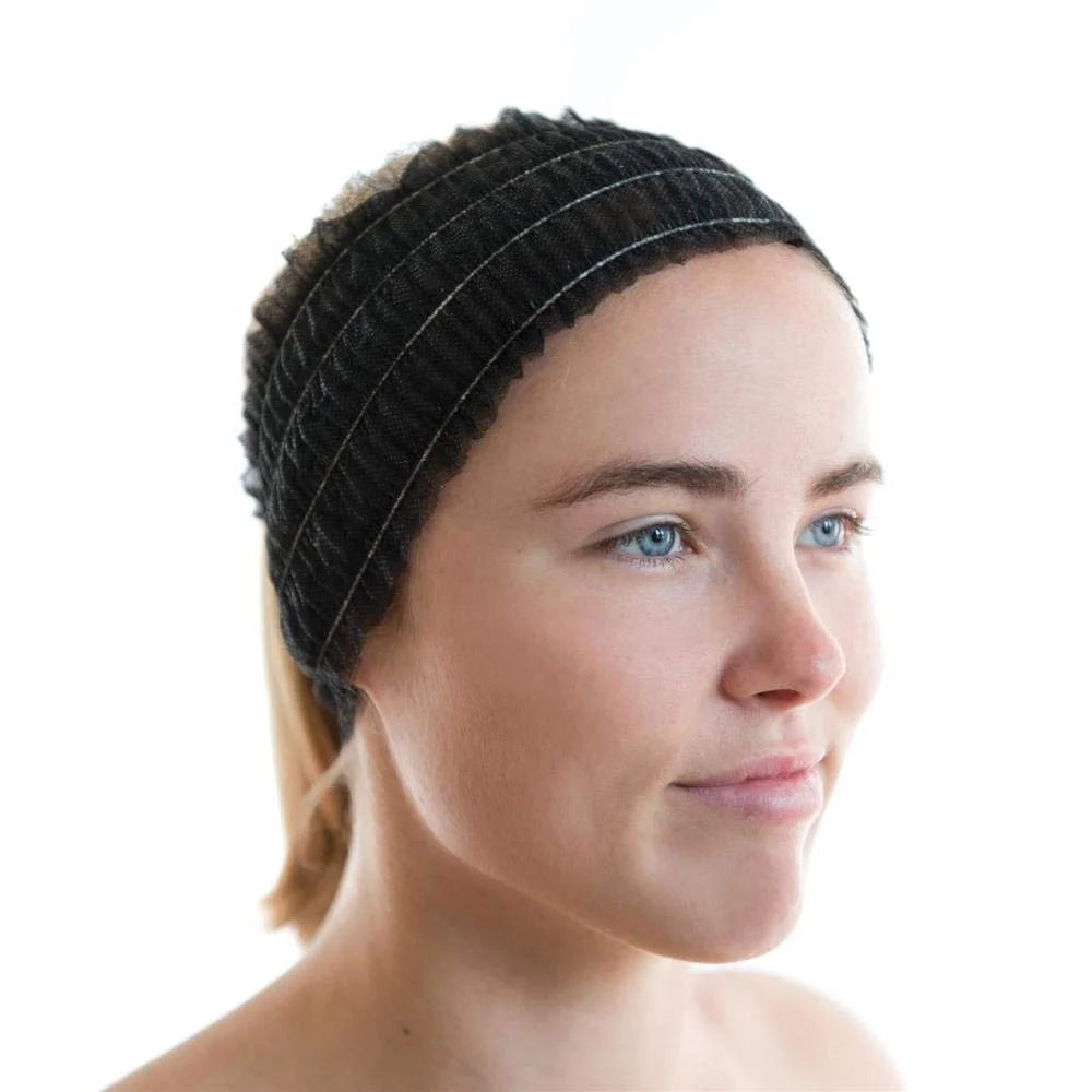 Wholesale Cheap Disposable Headband Non Woven Elastic Headbands Skin Care Makeup Spa Headband