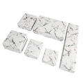 Free Sample Luxury Printed Wedding Bracelet Necklace Ring Box Set Custom Logo Simple Square Elegant Jewelry Packaging