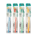 Transparent Handle Soft Bristle Toothbrush Manual Deep Cleaning Toothbrush for Daily Oral Care Ergonomic Non-slip Handle