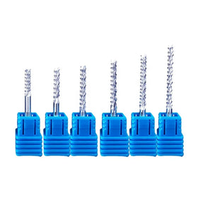 ODM/OEM Support Hot Sale Solid Carbide 2 Flutes Uncoated HRC55 End Milling Cutter Customized Router Bits Smooth Surface 3-Year