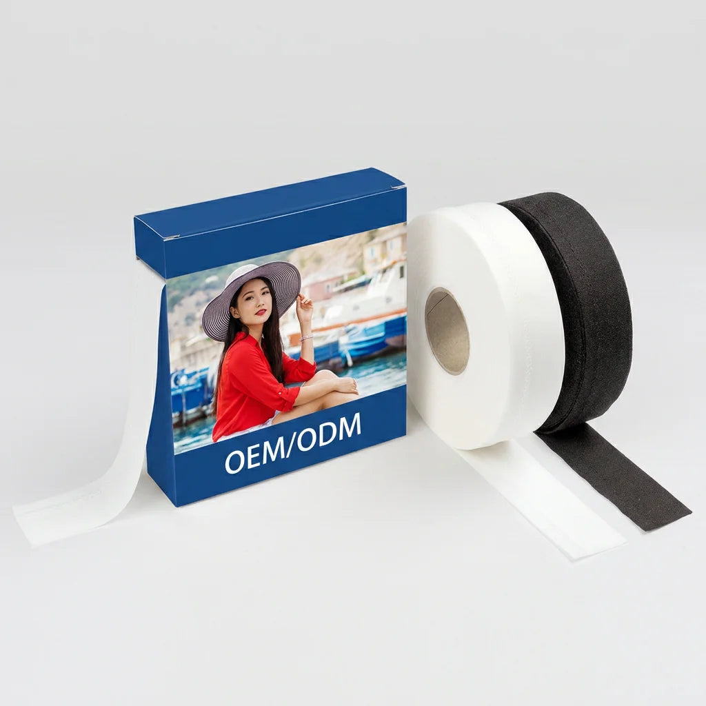 No-Sew Invisible Hemming Tape for Blouses & Dresses | Blind-Stitch Fusible Web for Soft Hems | Stretch Fabric Hem Tape