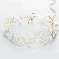 Handmade Luxury Crystal Headpiece Bling Headbands for Bride Wedding